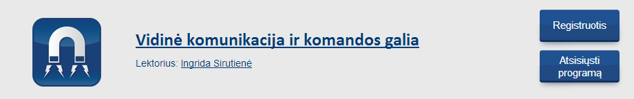 vidine komunikacija